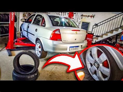 COLOQUEI AS RODAS DA MONTANA SPORT R17 NO CORSA .
